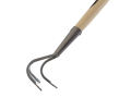 TUCHMET spulchniacz 3 zębowy pazurki z trzonkiem 28 cm