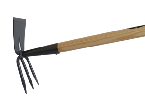 Motyka z trójzębem spiczastym z trzonkiem 1,3 m